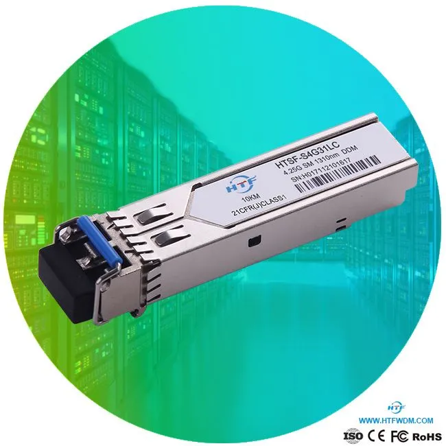 SFP režīms SMF 1310nm 10km LC DOM 9 125µm